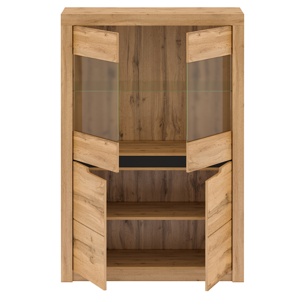 Vitrină C, stejar wotan, TORONTA