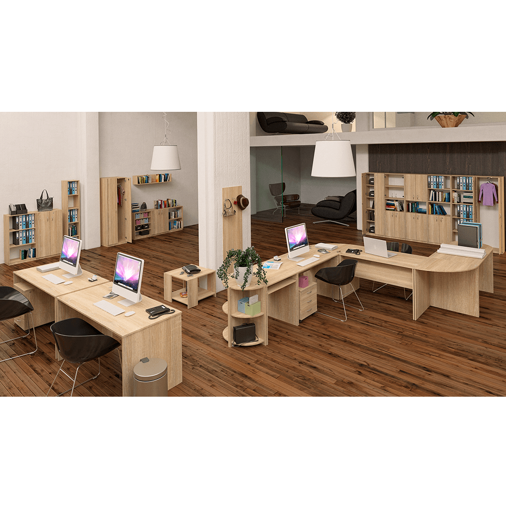 Dulăpior de colţ, stejar sonoma, TEMPO ASISTENT NEW 014