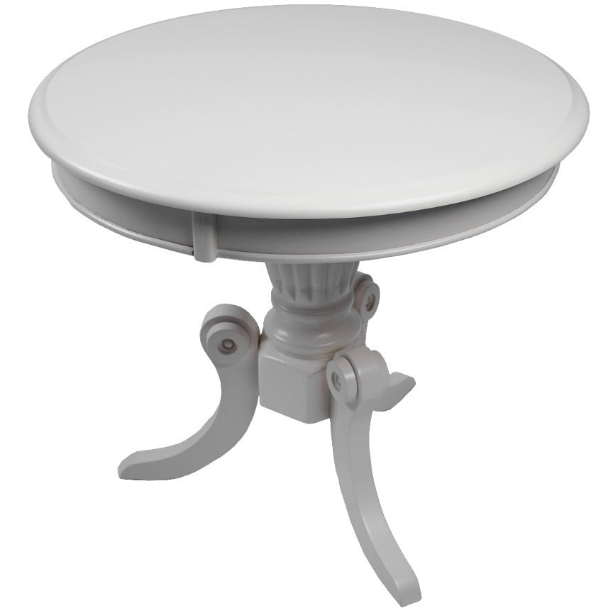 Masa cafea Moon rotunda ivoire-8926