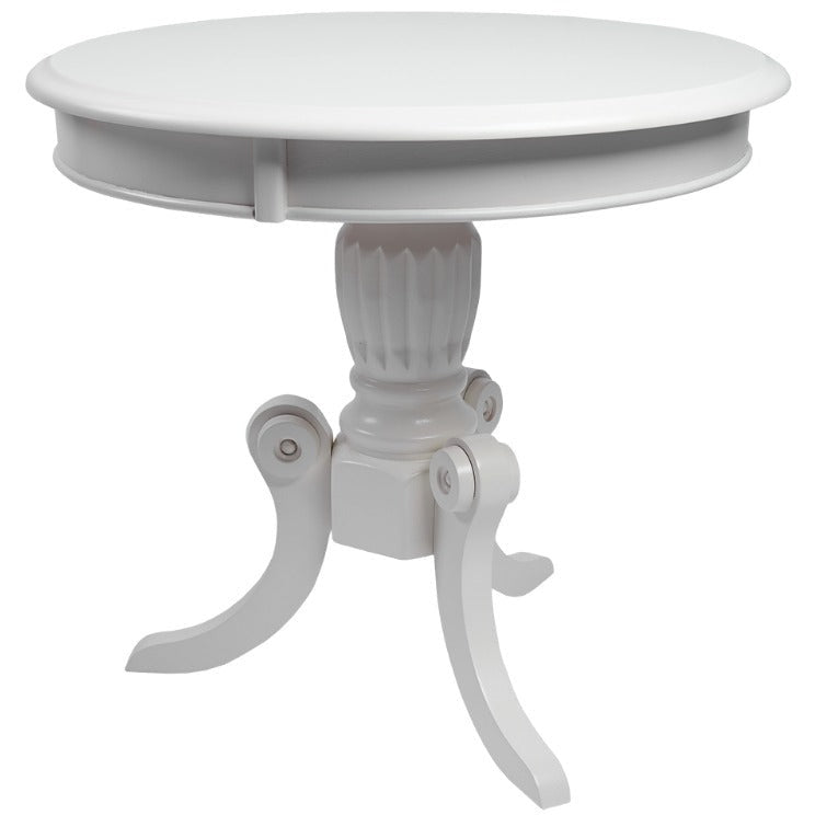 Masa cafea Moon rotunda ivoire-0