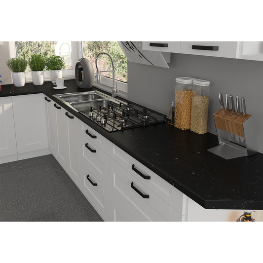 Dulap înalt, cu rafturi, alb, LULA 60 DK-210 2F