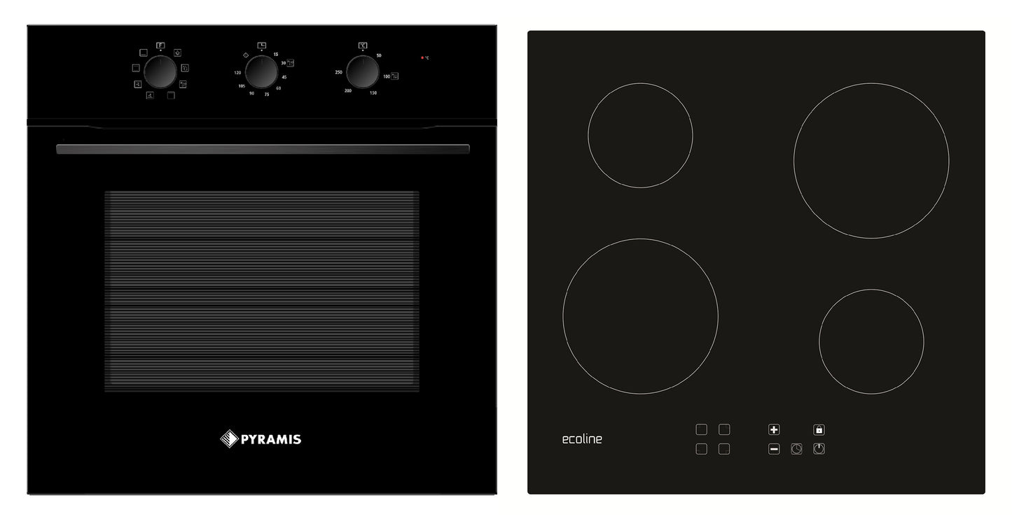 Set Pyramis 8P Black