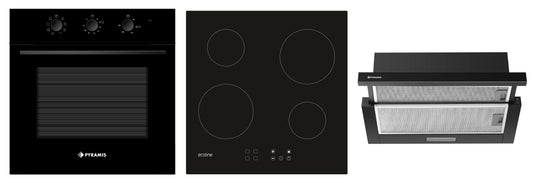 Set Pyramis 23P Black