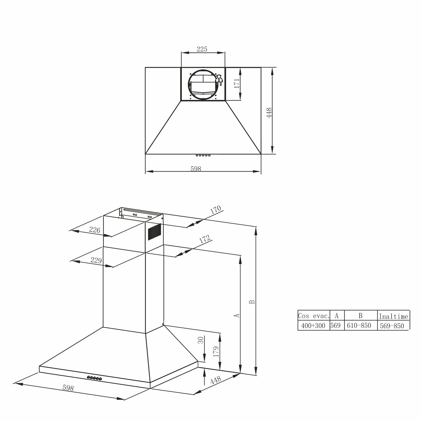 Set Pyramis 34P Black