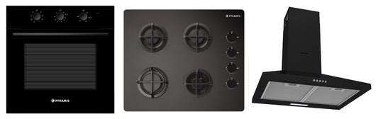 Set Pyramis 34P Black
