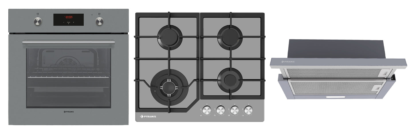 Set Pyramis 54P Grey