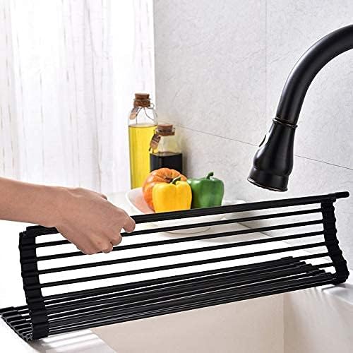 Suport multifunctional pliabil ROLL UP Black