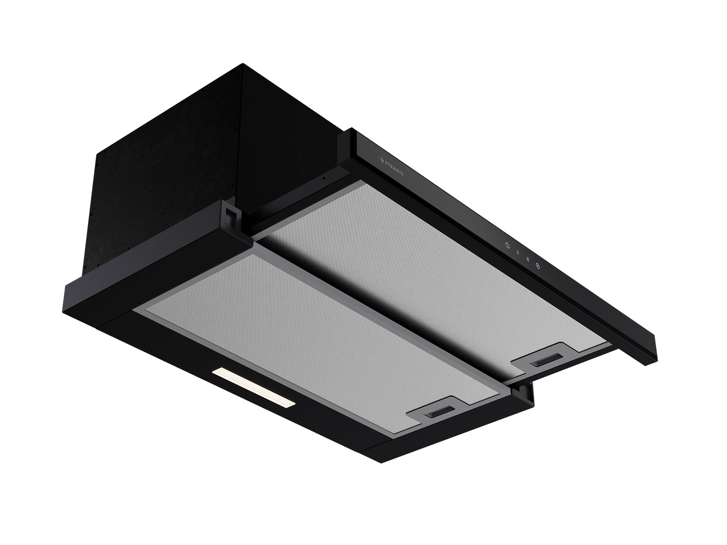 Hota telescopica Pyramis Turbo ERN 2056 Black Glass 60