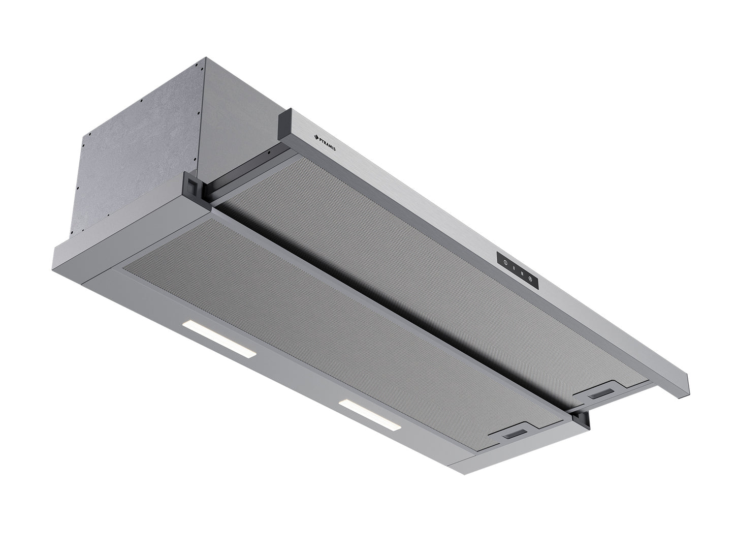 Hota telescopica Pyramis Turbo ERN 2056 Inox 90