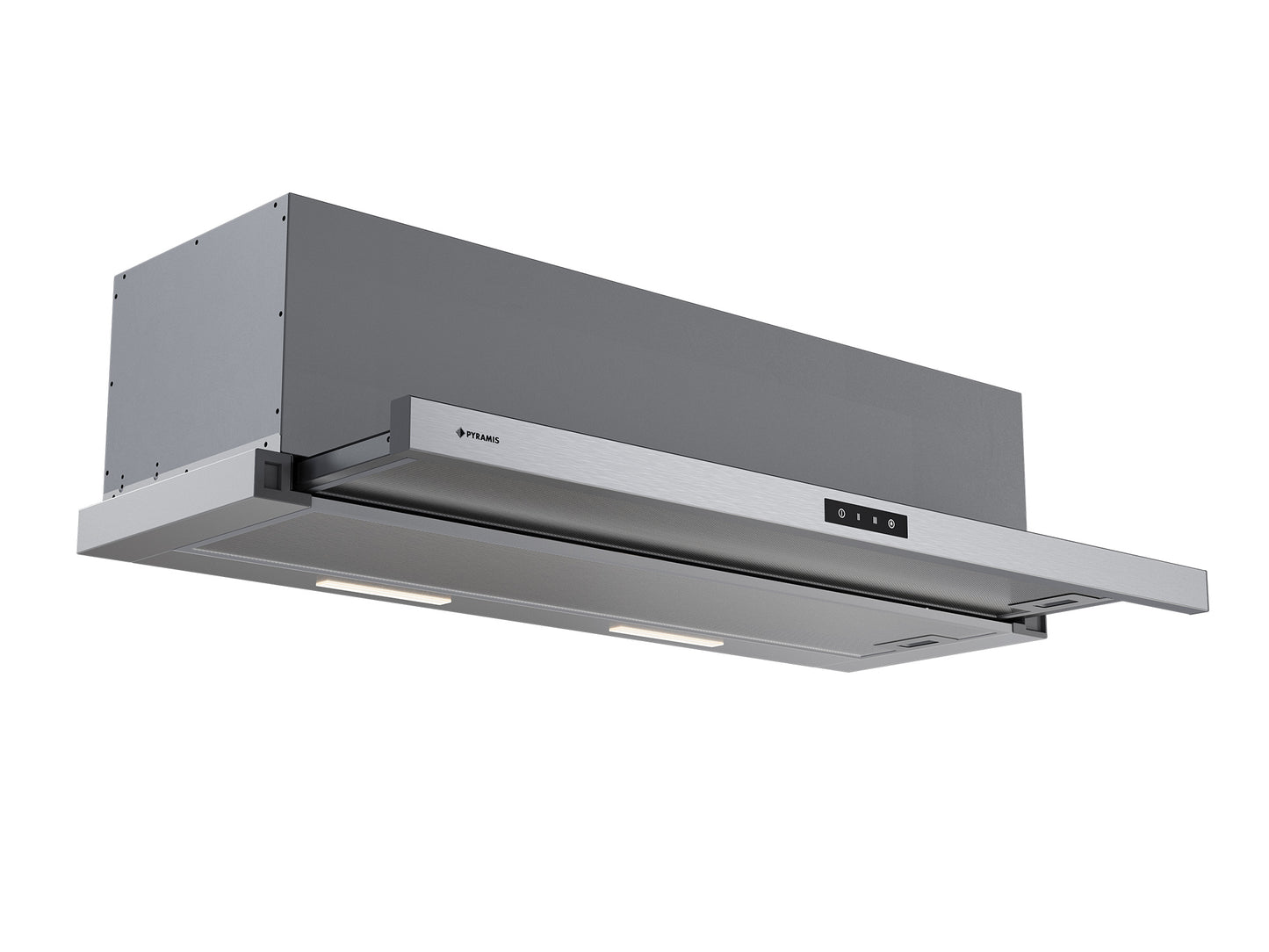 Hota telescopica Pyramis Turbo ERN 2056 Inox 90