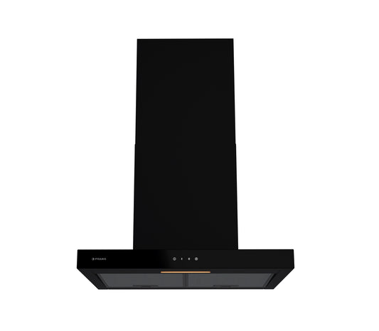 Hota decorativa Pyramis T SHAPE ERN 2082 Black Glass 60