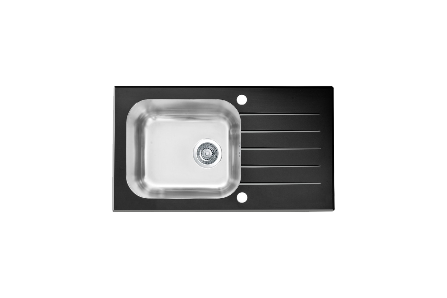 Chiuvetă Alveus sticlă + inox Vitro 20 - Gallery Image 1