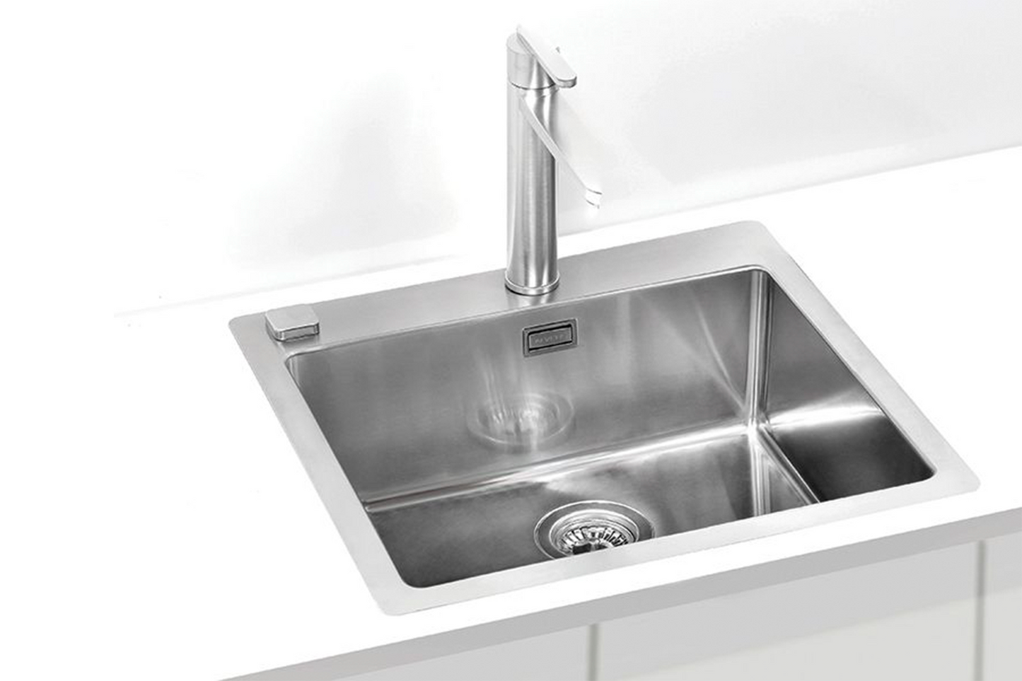 Pachet chiuvetă Alveus Inox Pure 70 + baterie Jenny Brushed - Gallery Image 2
