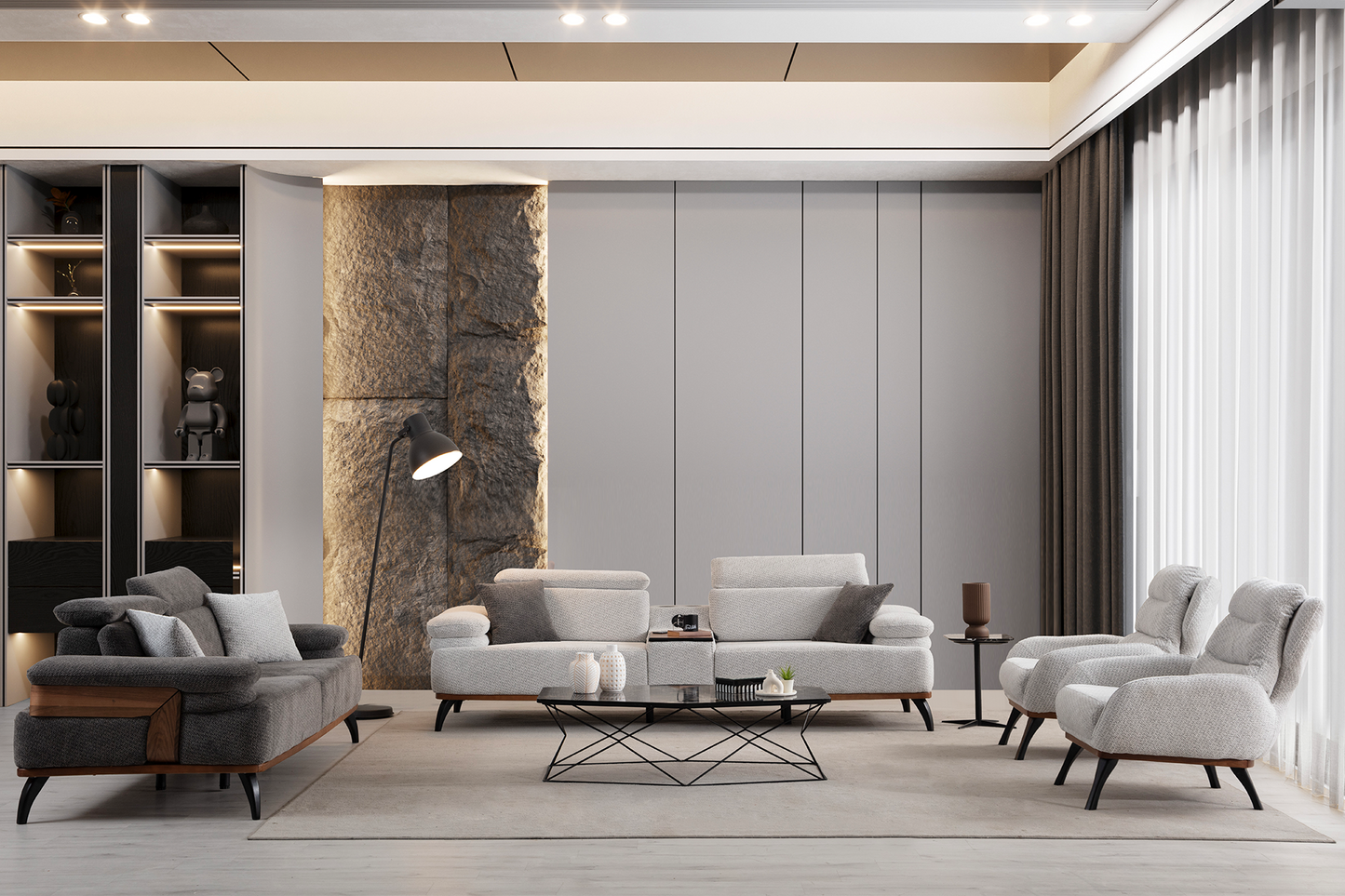 Canapea Madrid cu sistem audio - Gallery Image 2