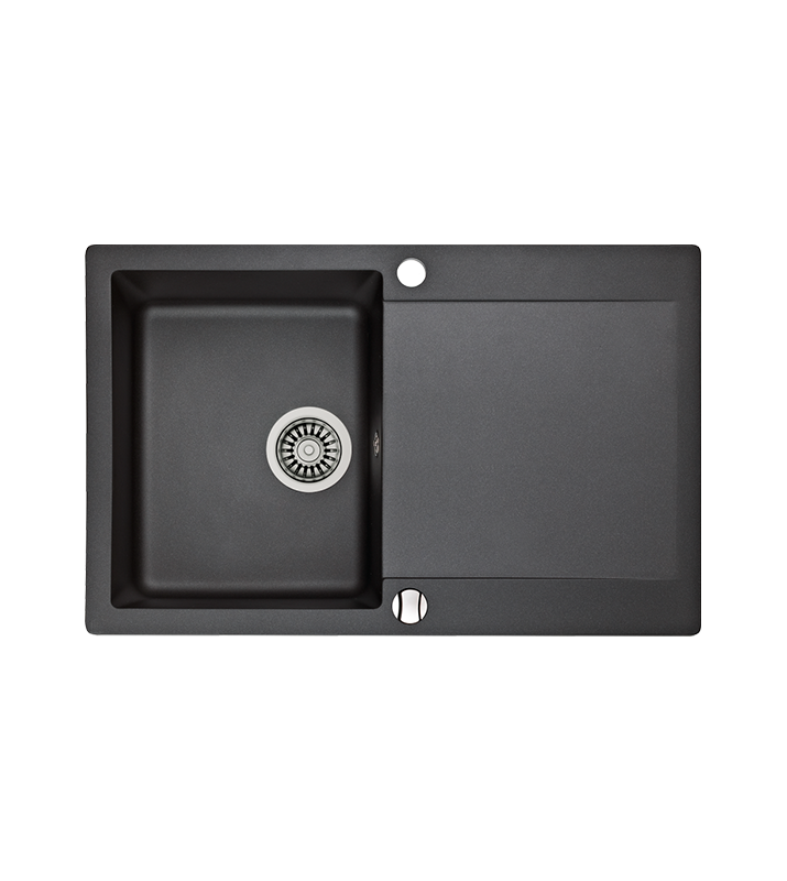 Chiuvetă Teka Clivo 45 B-TQ Q Schwarzmetallic - Main Image