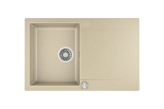 Chiuvetă Teka Clivo 45 B-TQ Q Topasbeige - Gallery Image 1