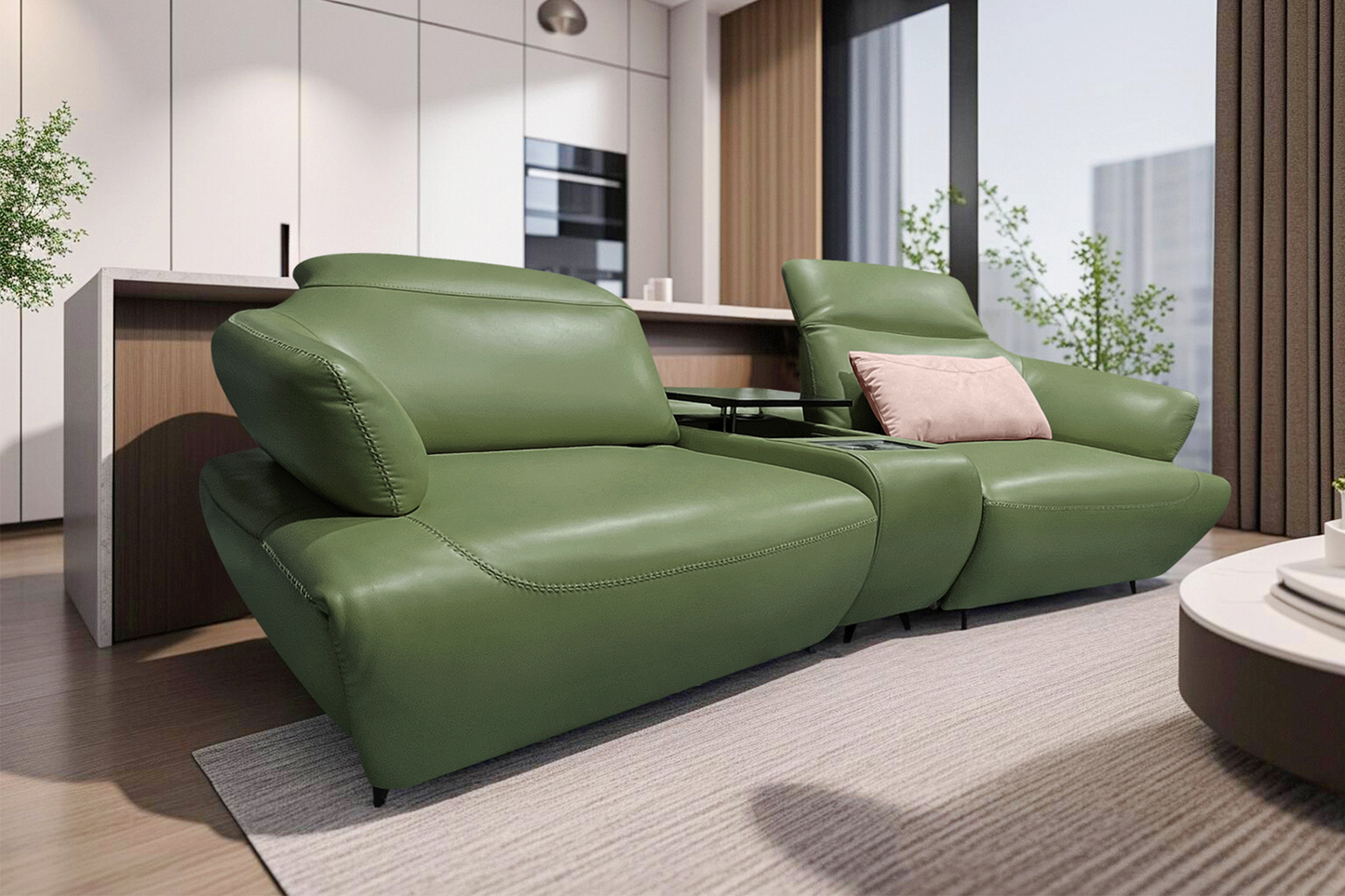 Canapea hi-tech Tokyo cu reclinere electrice - Gallery Image 2