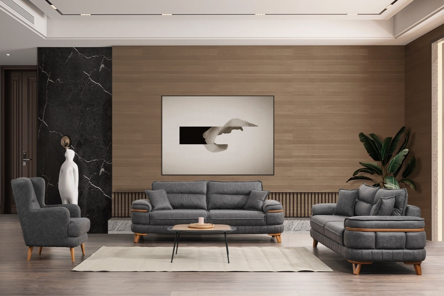 Canapea extensibilă Toledo cu ladă pentru depozitare - Gallery Image 2