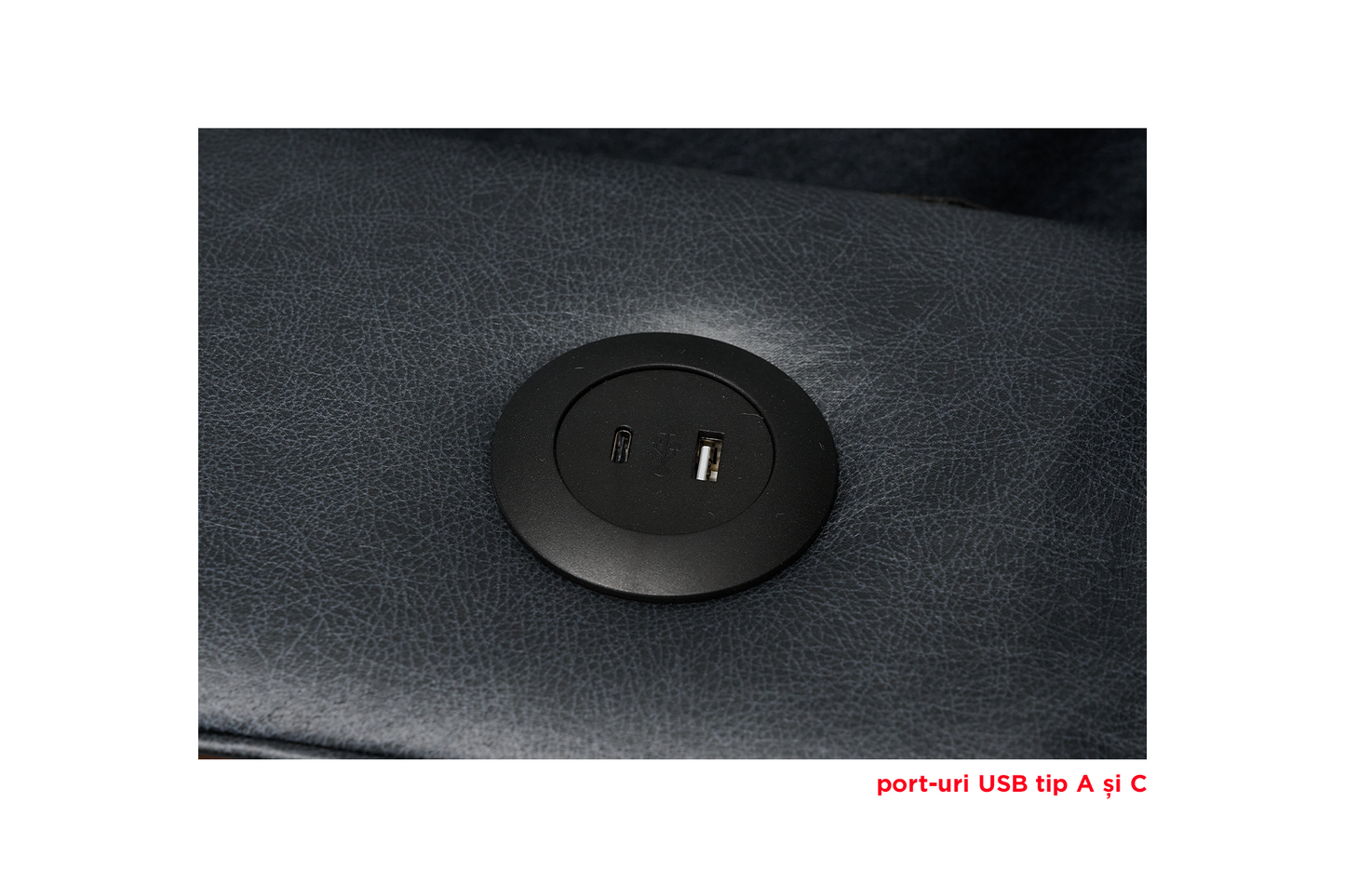 Canapea Zenith 3 locuri cu 2 reclinere - Gallery Image 12