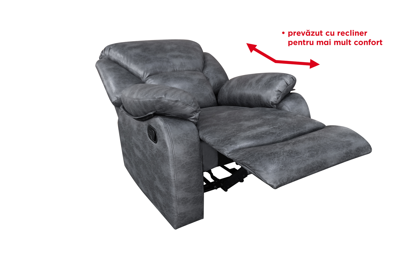 Fotoliu Barcelona cu recliner - Gallery Image 3