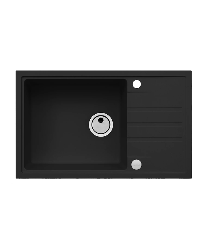 Chiuvetă Alveus Intermezzo 130 G90 Negru Mat - Main Image