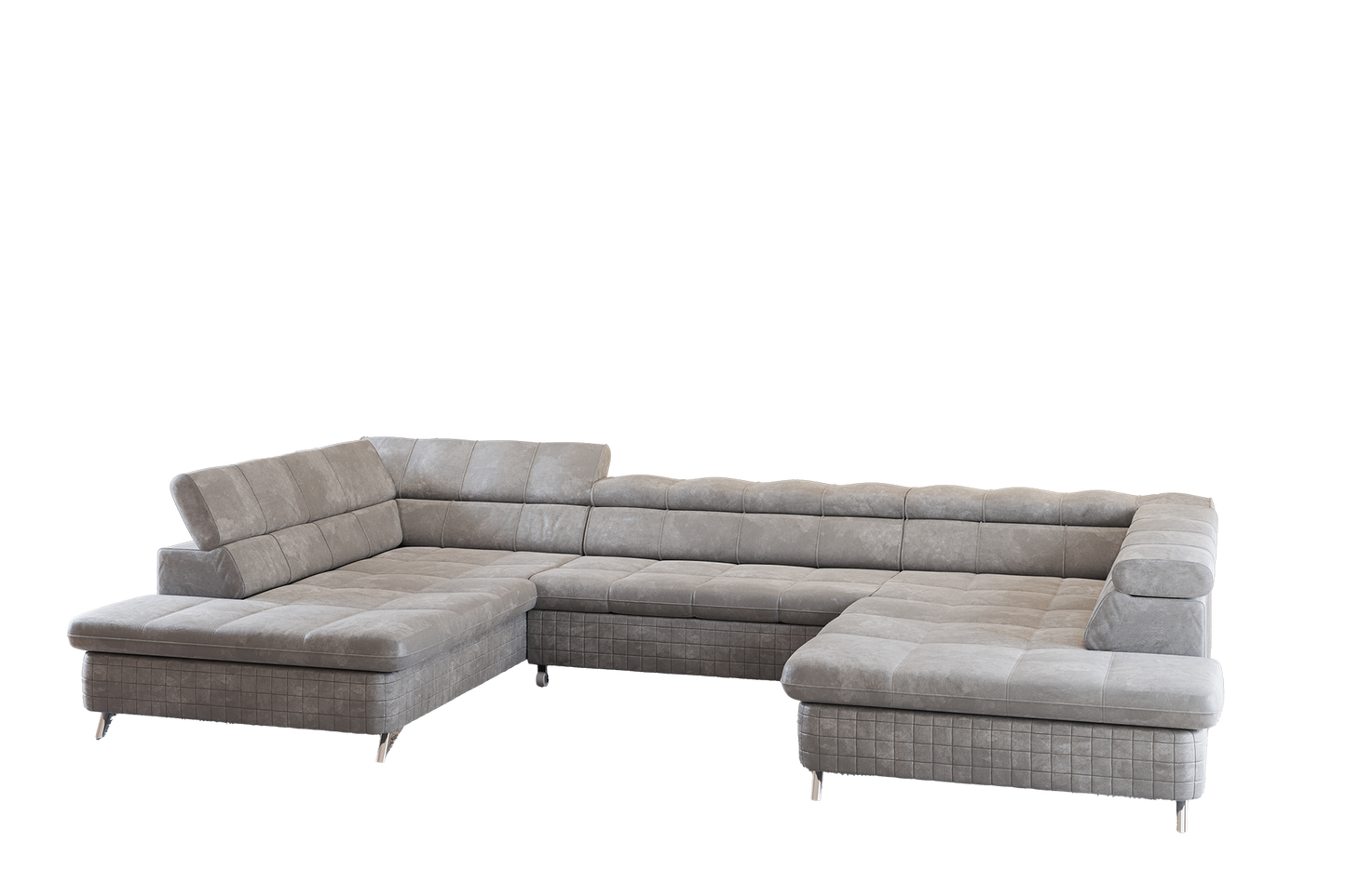 Colțar modular extensibil Kiev U cu ladă pentru depozitare - Gallery Image 2