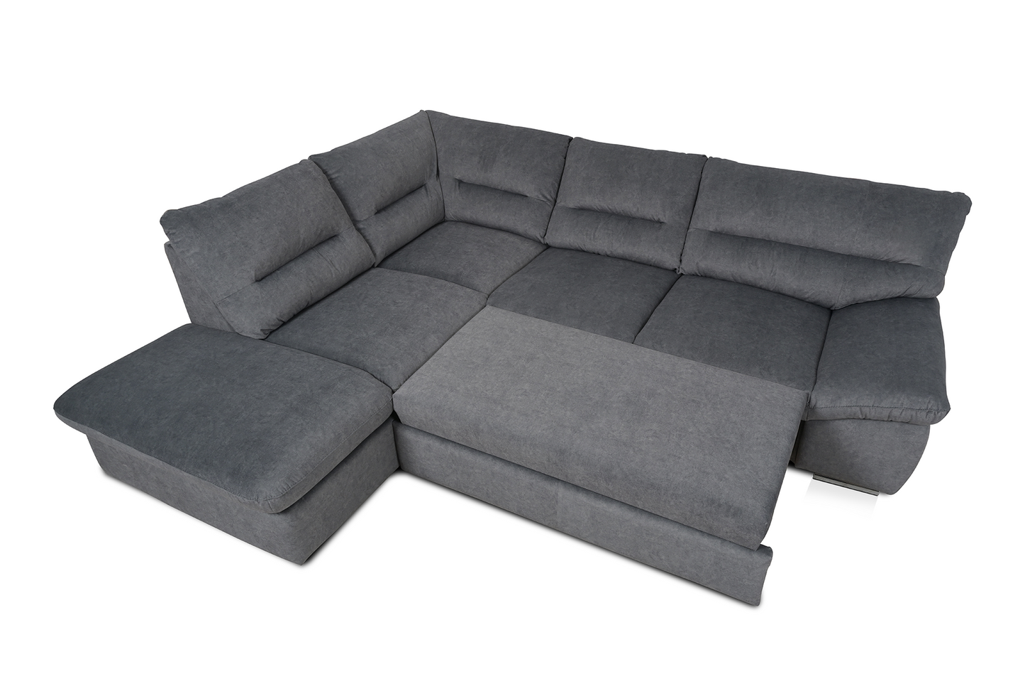 Colțar extensibil William cu ladă pentru depozitare - Gallery Image 6
