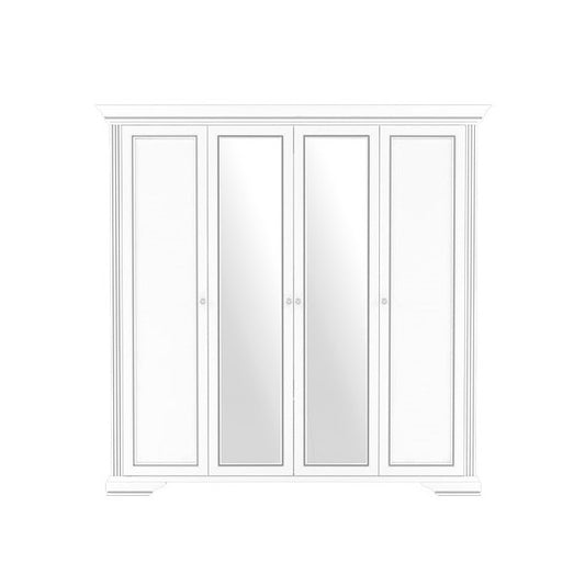 Dulap WHITE 4D(2S)