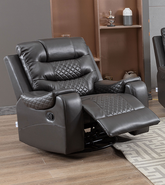 Fotoliu cu recliner Luxura (balansoar, rotativ) - Main Image
