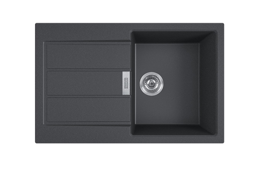 Chiuvetă Franke S2D 611-78 Negru - Gallery Image 1
