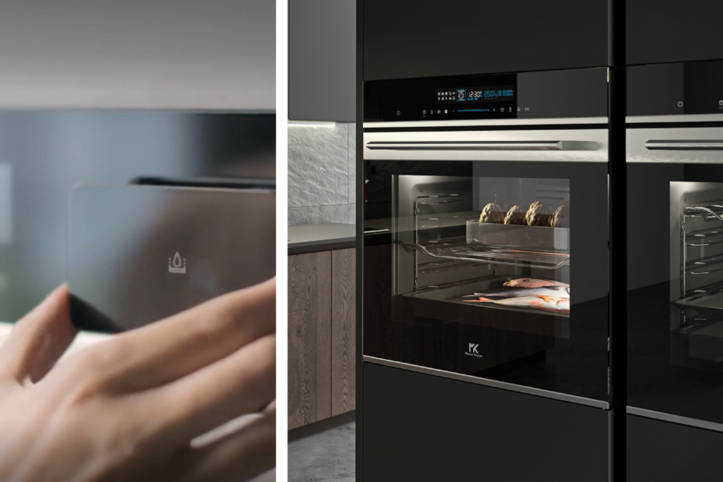 Cuptor electric cu abur Master Kitchen MKO 1309ED-CSBK - Gallery Image 4