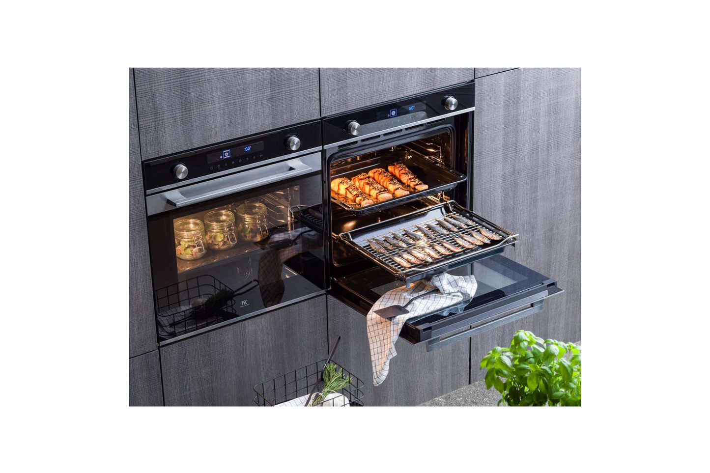 Pachet Master Kitchen MKO 1307ED-MPBK + MKHG 6031ED-TCXS - Gallery Image 5