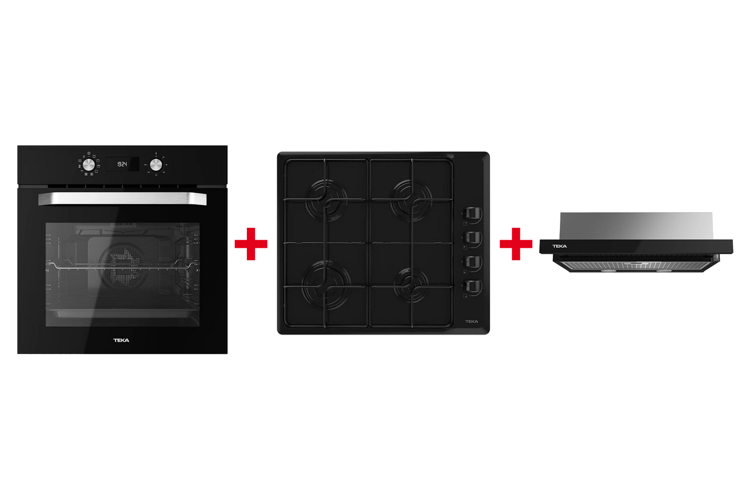 Pachet Teka HCB6535 BK + HLX 640 KBCOE BK + CNL 6415 BK BLACK - Main Image