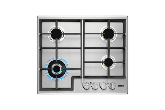 Plită gaz Zanussi ZGH66424XS - Gallery Image 1