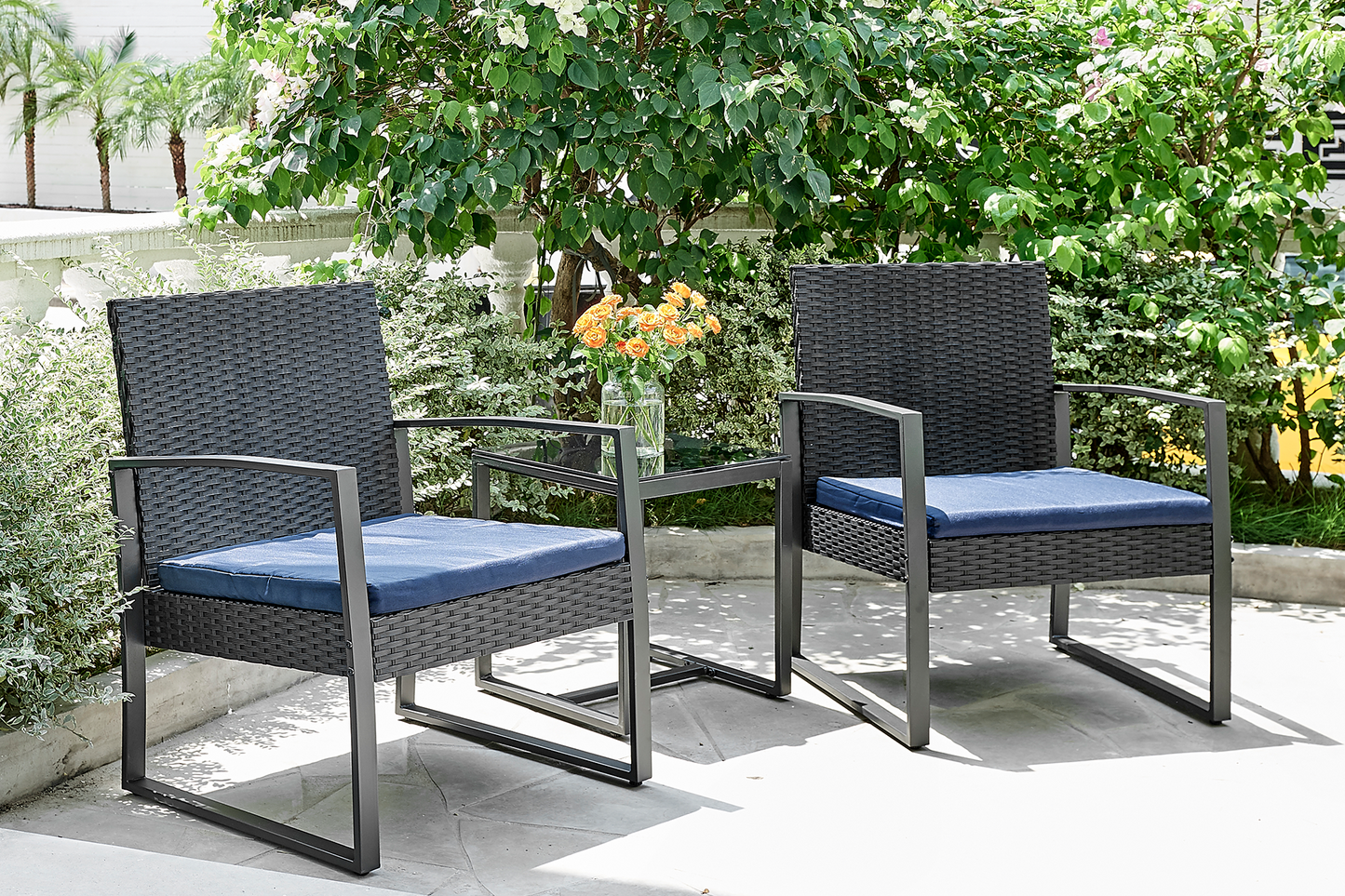 Set mobilier grădină/terasă LEON 3 piese - Gallery Image 2