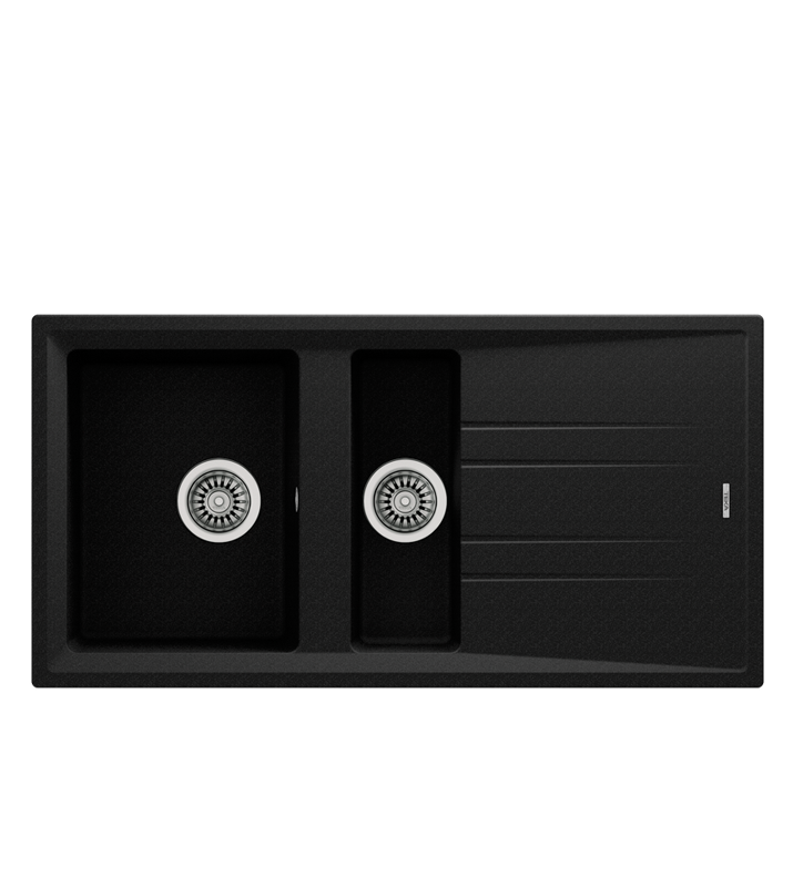 Chiuvetă Teka tegranit 60BTG1 1/2B1D Black Metallic - Main Image