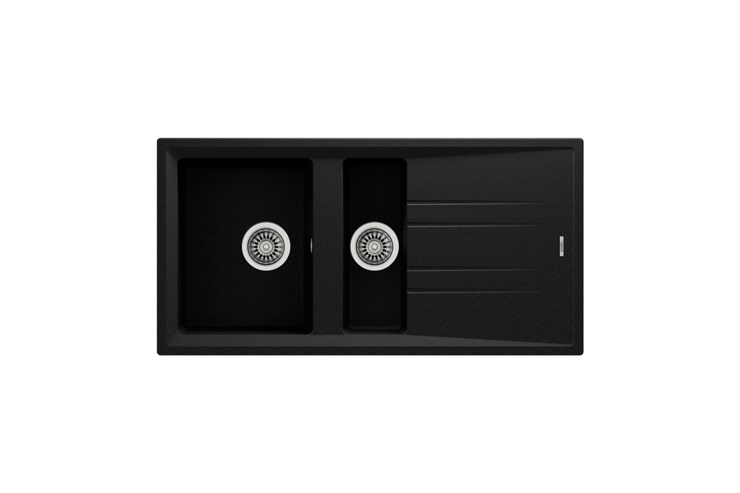 Chiuvetă Teka tegranit 60BTG1 1/2B1D Black Metallic - Gallery Image 1