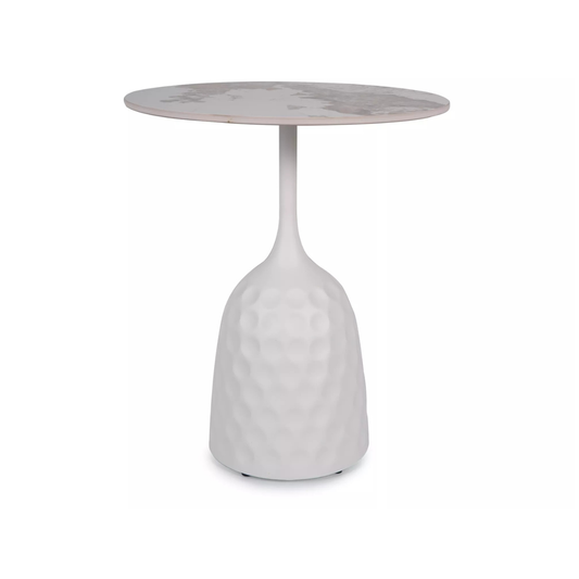 Masuta de cafea Salo A, blat ceramic/ metal, 50 x 60 cm