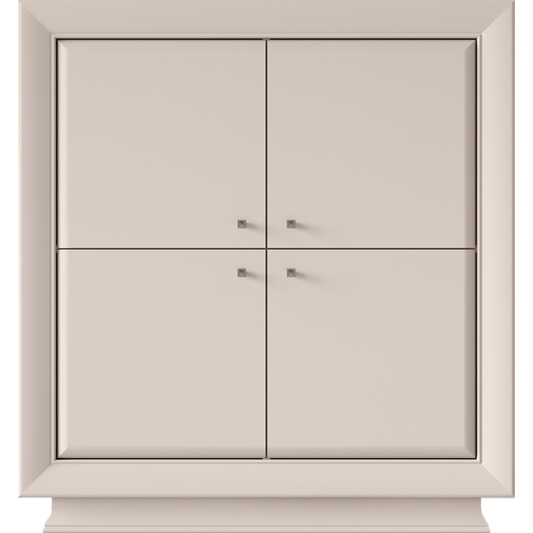 LARGO Comoda KOM4D, casmir, 106.5 x 38 x 114 cm