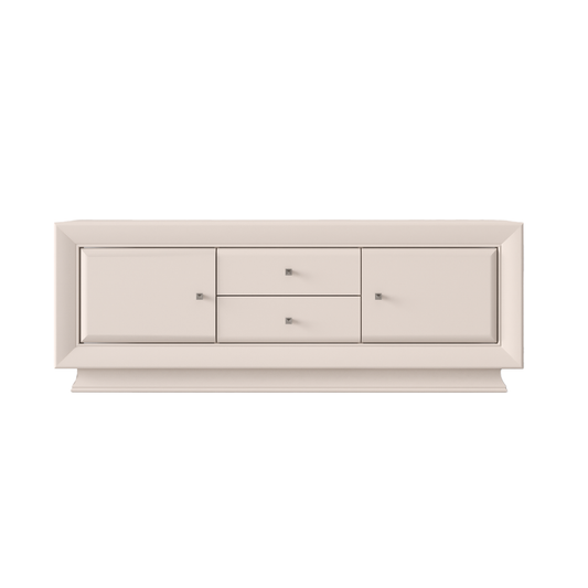 LARGO Comoda TV - RTV2D2S, casmir, 151.5 x 38 x 55 cm