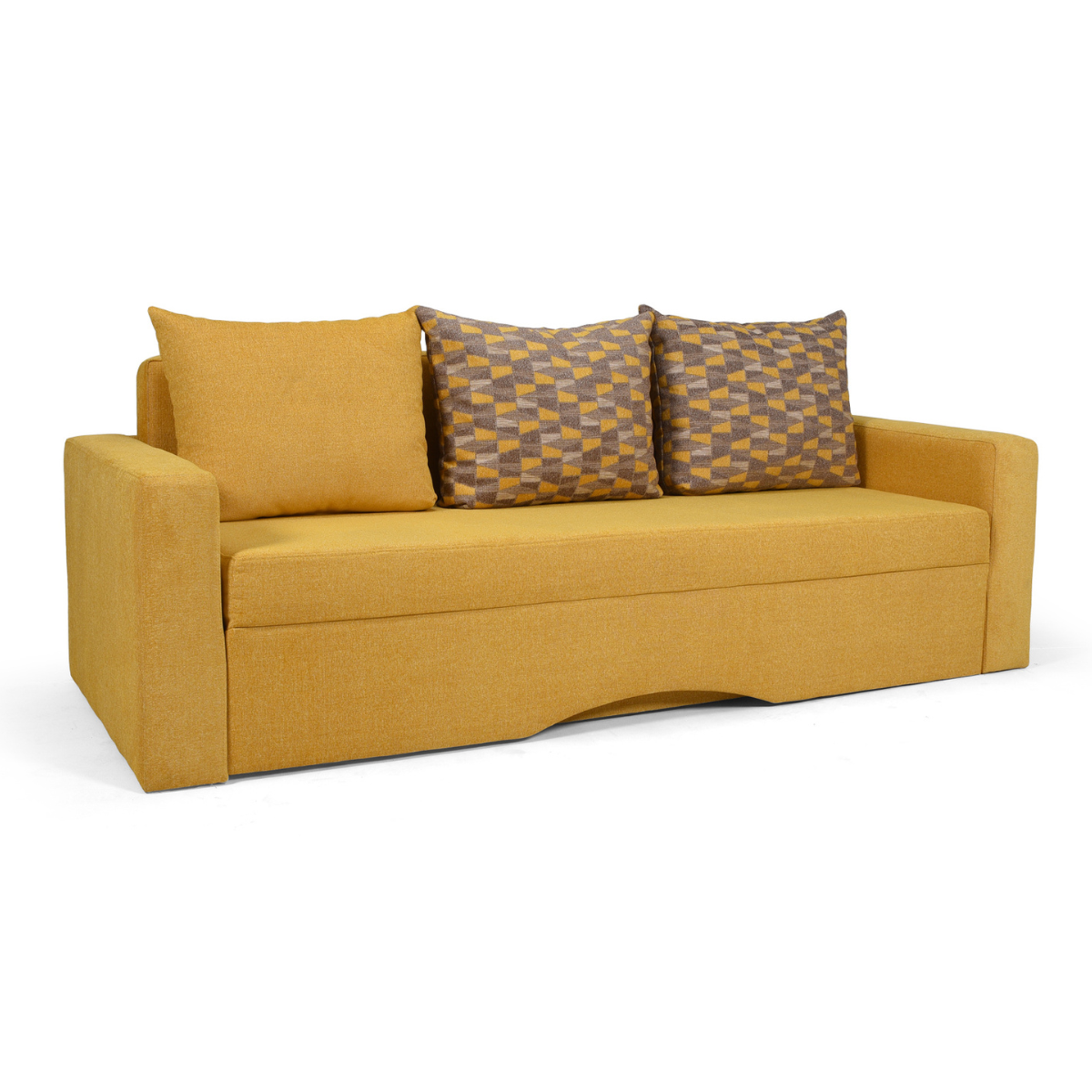 Canapea Odesa, extensibilă, culoarea galben