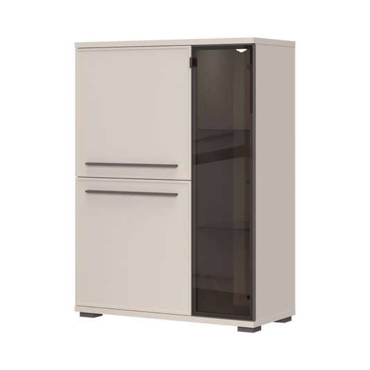 OPERA vitrina medie V90 - 2K1AL, 90 x 41 x 123 cm