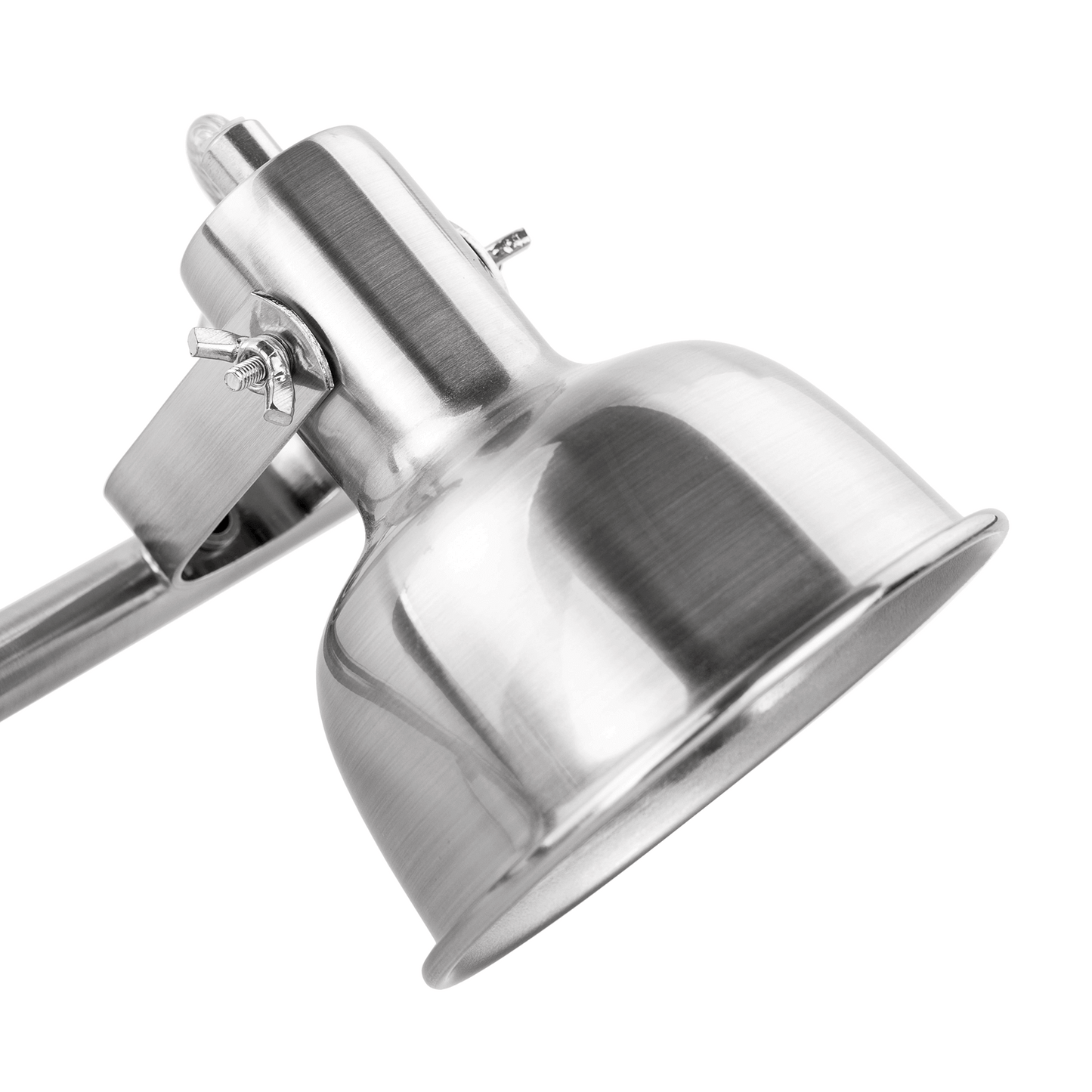 Lampă suspendată în stil retro, metal, nichel mat, AVIER TIP 4