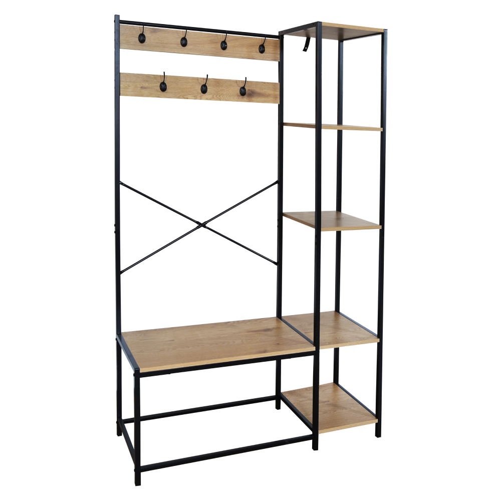 Umeraş, negru/stejar, BERDY