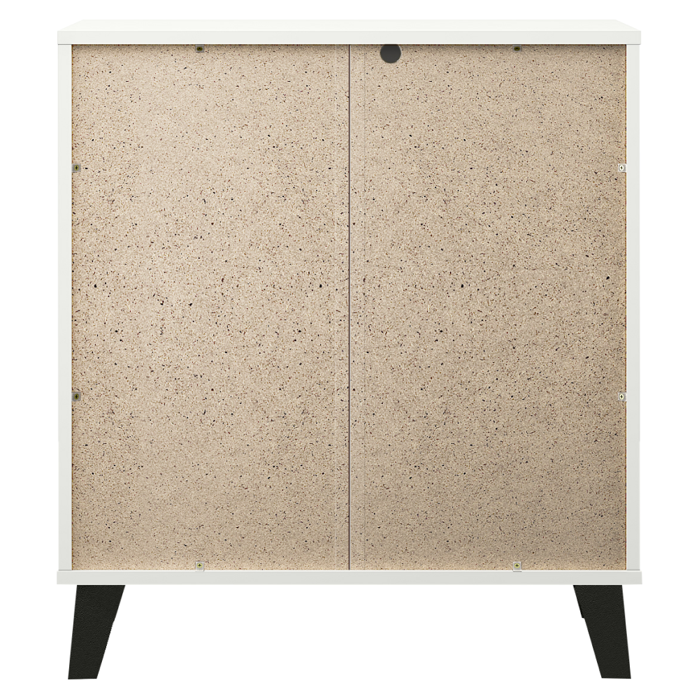 Comodă, albă, BOGAN NEW 3S70