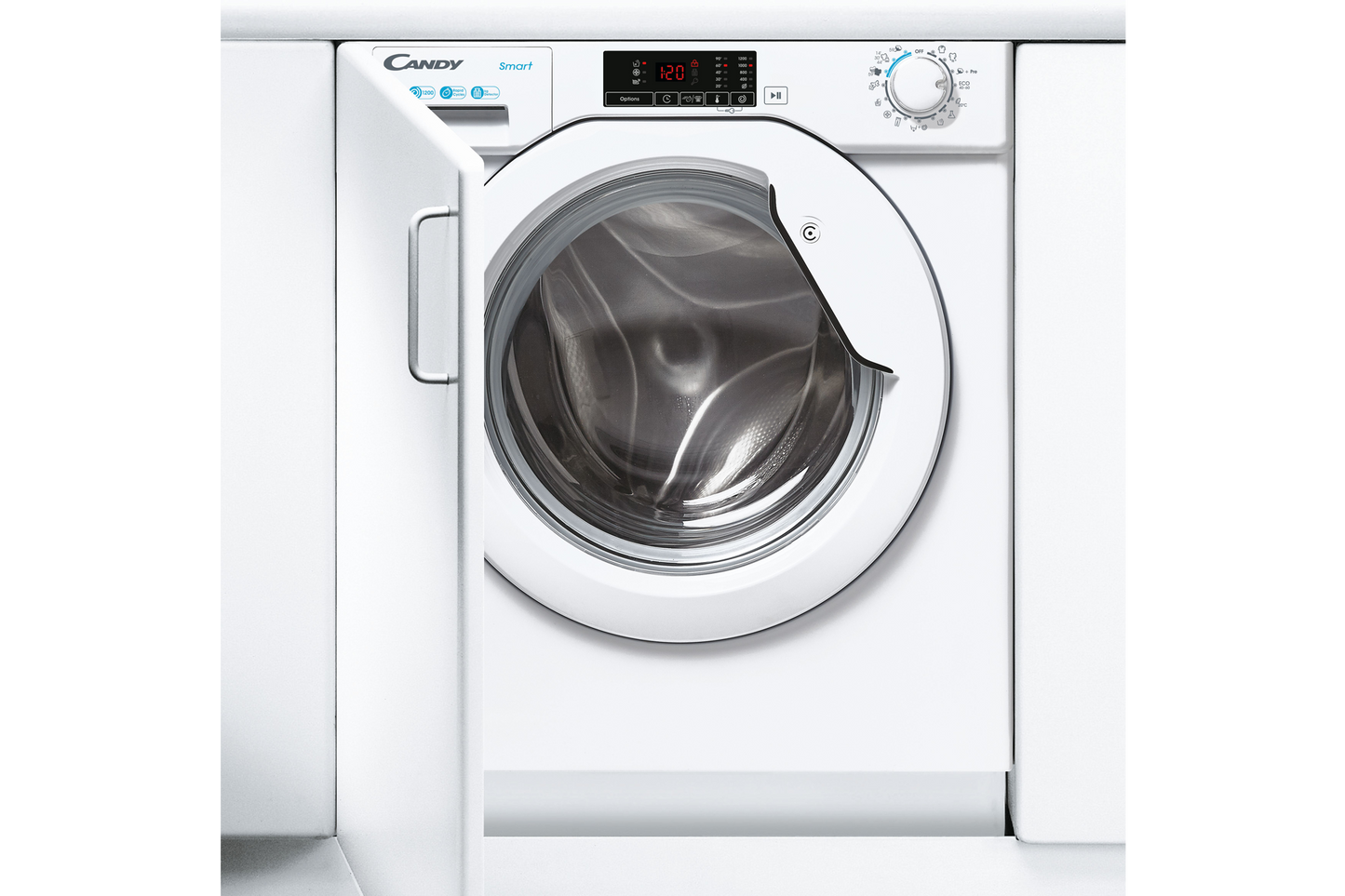 Mașină de spălat rufe încorporabilă Candy CBWO49TWME-S (9kg) - Gallery Image 1