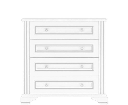 Comodă WHITE, 4S_90
