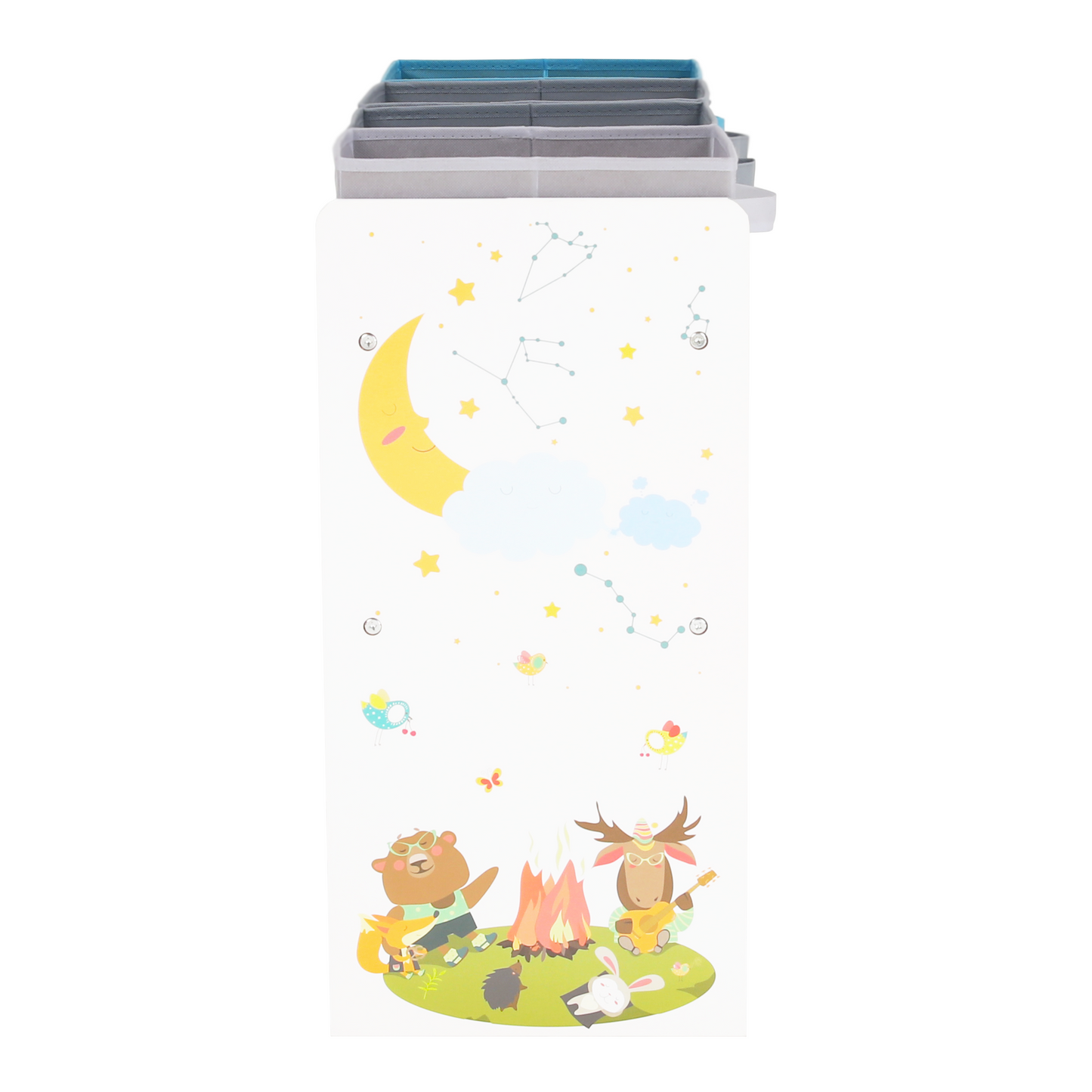 Organizator / raft pentru jucării, multicolor / model, DARLING TYPE 2