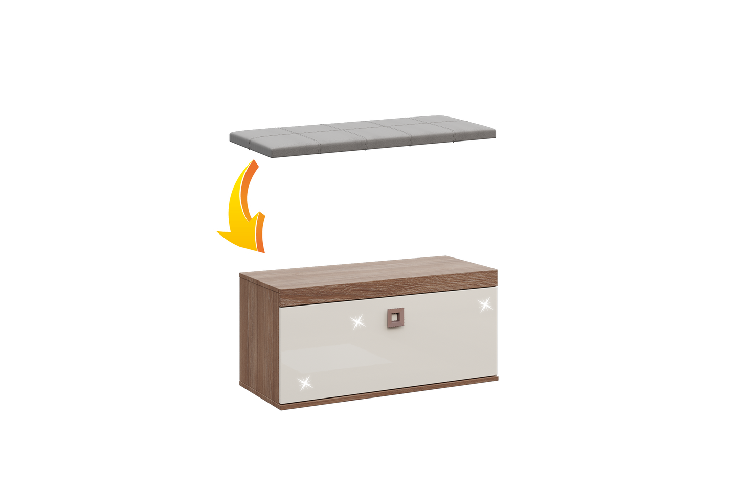 Capac tapițat L85 - Gallery Image 1