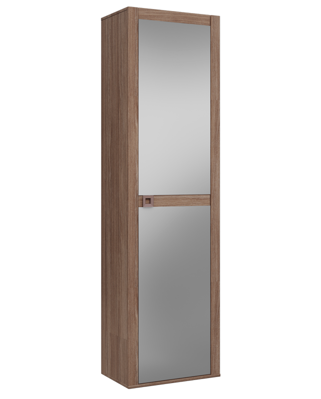 Garderobă 1 ușă cu oglinzi L57/ H206 cm - Gallery Image 1
